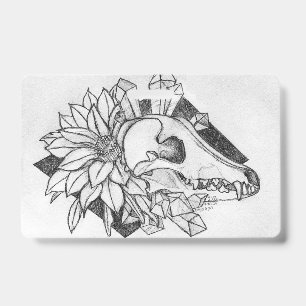 Crystal Coyote  ID Badge