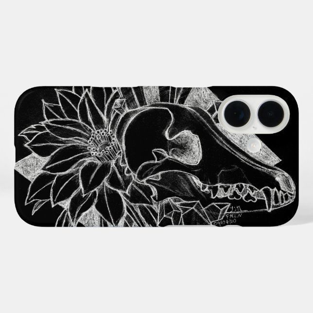 Crystal Coyote Inverted  Case-Mate iPhone Case (Back (Horizontal))