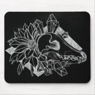 Crystal Coyote Inverted  Mouse Mat