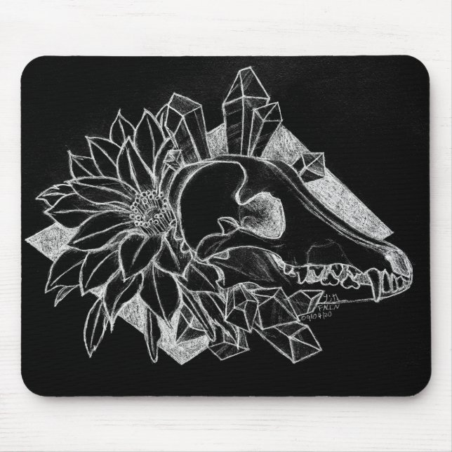 Crystal Coyote Inverted  Mouse Mat (Front)