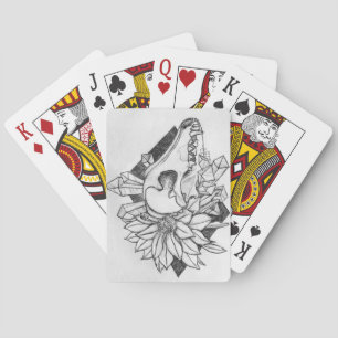 Crystal Coyote  Playing Cards