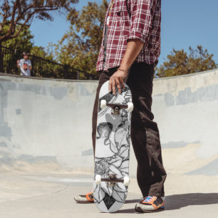 Crystal Coyote  Skateboard