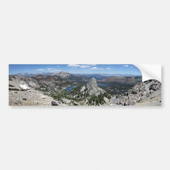 Crystal Crag Mammoth Lakes Basin Mammoth Crest Bumper Sticker (Front)