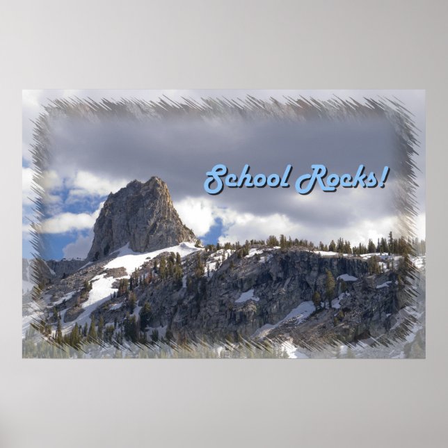 Crystal Crag School Rocks! Poster (Front)