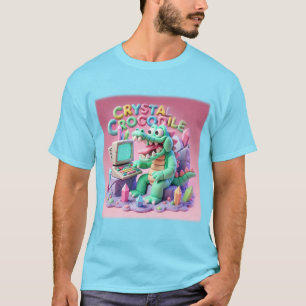 CRYSTAL CROCODILE SHIRT!! T-Shirt