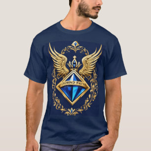 Crystal Diamond Faith T-Shirt - Sparkling Desing