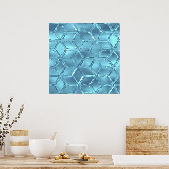 Crystal Diamonds Poster (Kitchen)