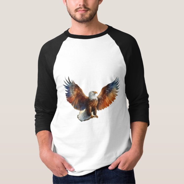 Crystal Eagle Ascension T-Shirt (Front)