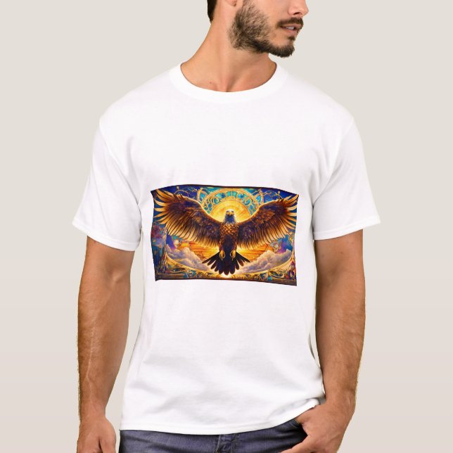 Crystal Eagle Collection – Visionary Style, Unstop T-Shirt (Front)
