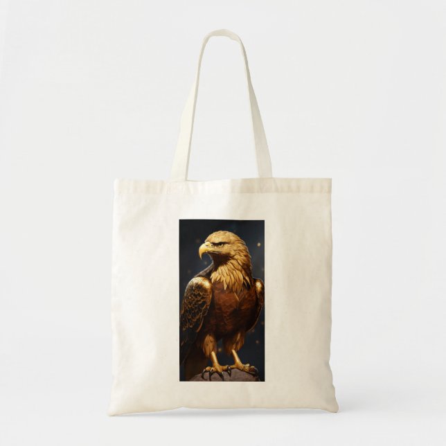 Crystal Eagle Creations: Unleash Your Wild Spirit  Tote Bag (Front)