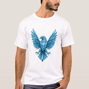 Crystal Eagle Emblem - Symbol of Freedom and Ambit T-Shirt