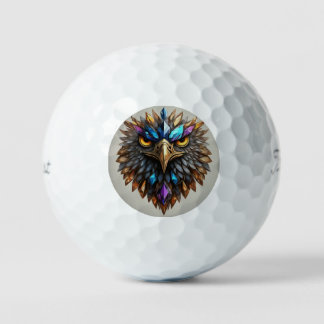 Crystal eagle  golf balls