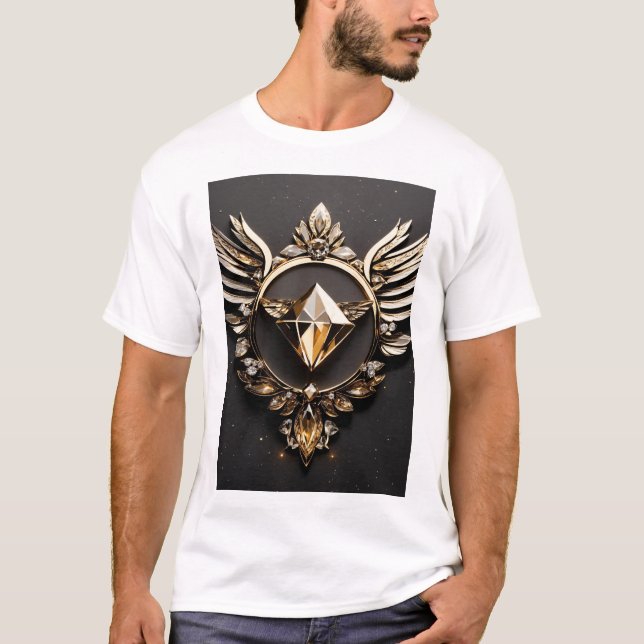  crystal eagle icon tsirt T-Shirt (Front)