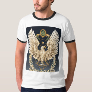 Crystal Eagle Majesty: Regal T-Shirt Collection