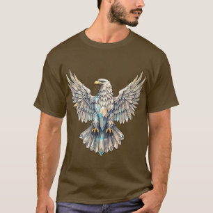 Crystal Eagle of Freedom – Majestic Ambition  T-Shirt