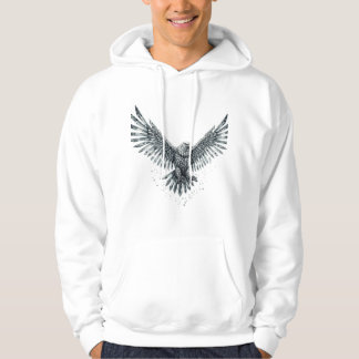 Crystal Eagle Transformation Hoodie