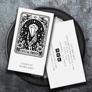Crystal Energy Healer Business Card