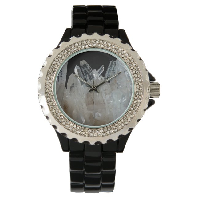 Crystal Energy Quartz Cluster Watch (Front)