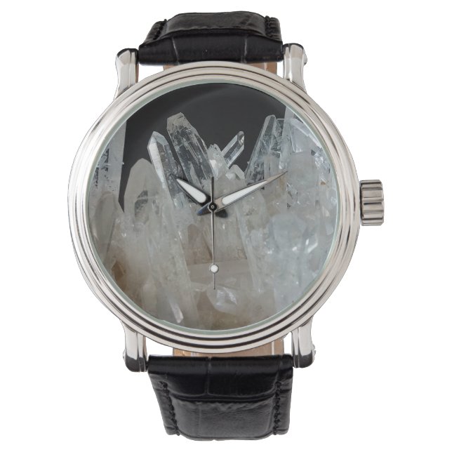 Crystal Energy Quartz Cluster Watch (Front)
