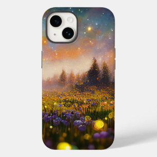 Crystal Fields in a Golden Sunset Case-Mate iPhone 14 Case