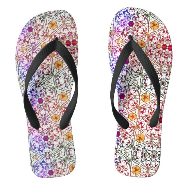 Crystal Flip Flops (Footbed)