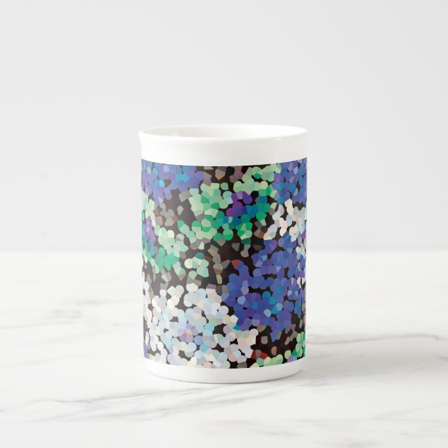 Crystal Floral Blooms Bone China Mug (Front)