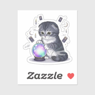 Crystal Fold – Cute Scottish Fold Cat Halloween