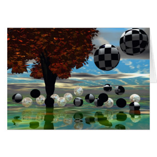 Crystal Garden, Abstract Green Gold Light