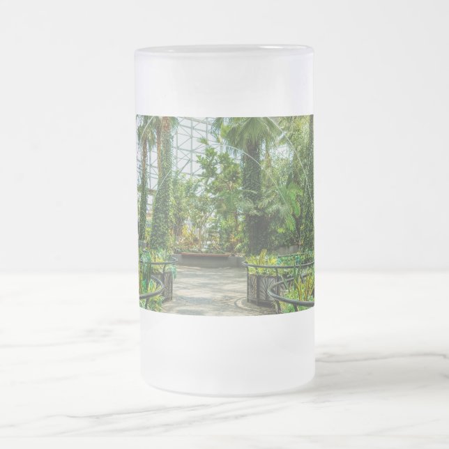 Crystal Gardens Leap Fountain Frosted Mug (Center)
