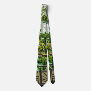 Crystal Gardens Leap Fountain Neck Tie