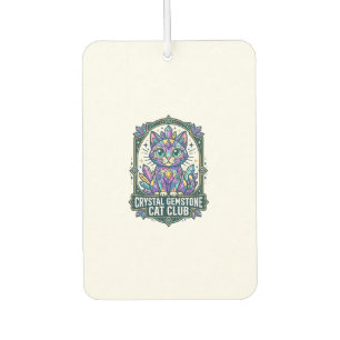 Crystal Gemstone Cat Cat Mum Gift Idea - Crystal G Car Air Freshener