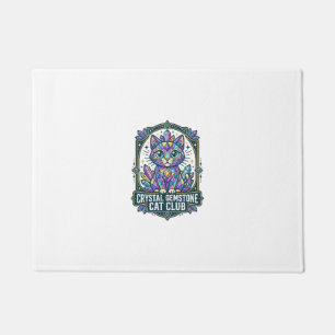Crystal Gemstone Cat Cat Mum Gift Idea - Crystal G Doormat
