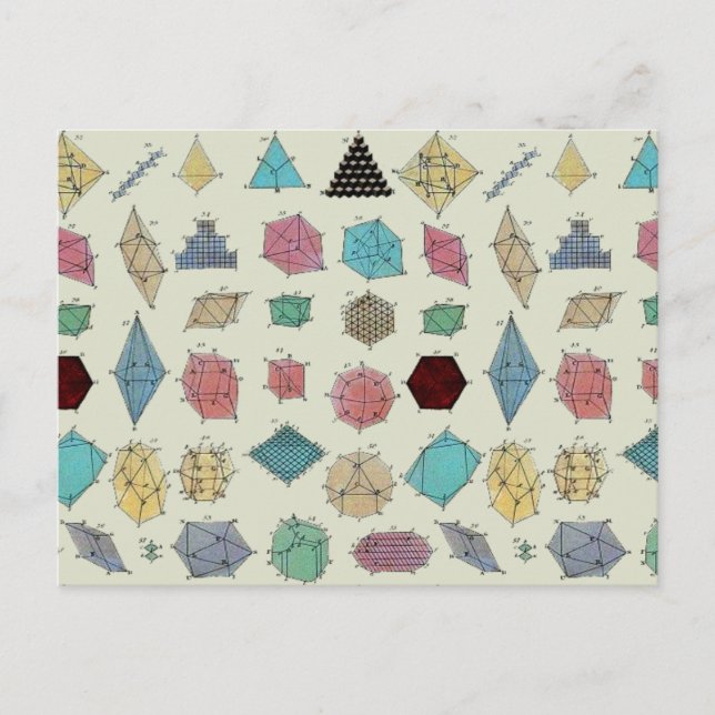 Crystal Geometry Postcard (Front)