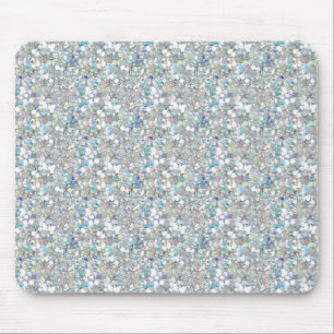 Crystal glitter mousepad