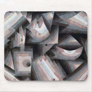 Crystal gradation (1921) by paul klee mouse mat