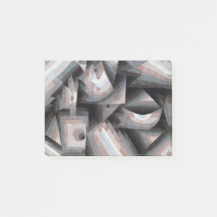 Crystal gradation (1921) by paul klee post-it notes
