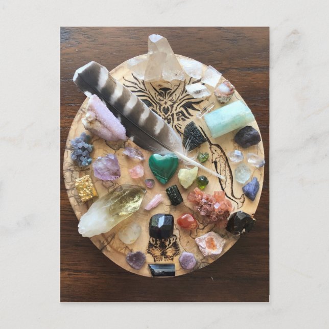 Crystal Grid Postcard (Front)