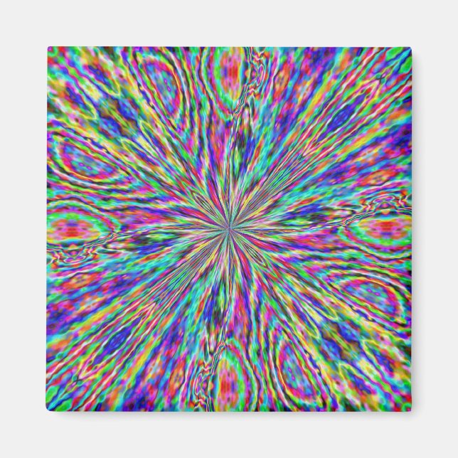 Crystal Groovy Fridge or Locker Magnets (Front)