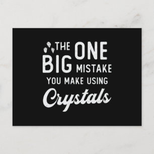 Crystal Healing You Make Using Crystals Healer Postcard