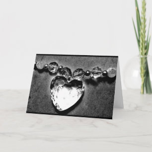 Crystal Heart Card