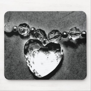 Crystal Heart Mouse Mat
