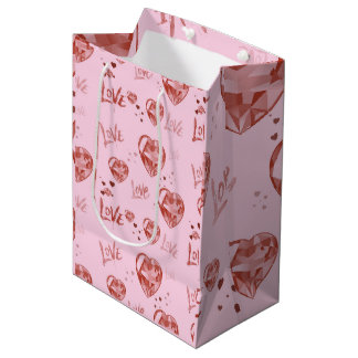 Crystal Hearts Gift Bag