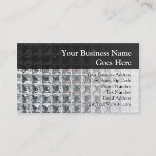 Crystal Ice Block Print Business Card