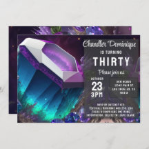 Crystal Jewel Tone Alexandrite Gem June Birthday