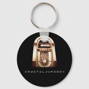 Crystal Jukebox Keychains
