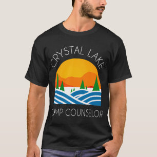 Crystal Lake Camping and Fun Camp Counsellor Happy T-Shirt