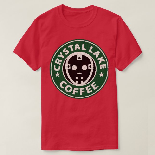 Crystal Lake Coffee T-Shirt (Design Front)