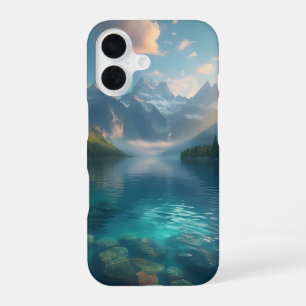 Crystal Lake Serenity iPhone 16 Case