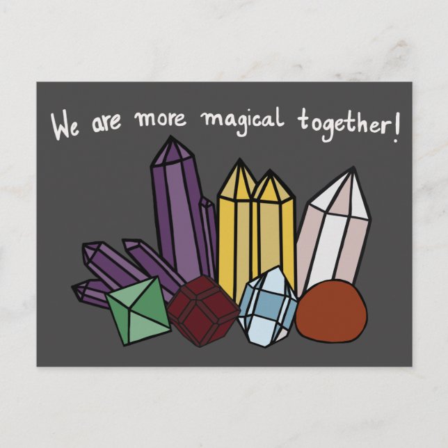 Crystal Magick Postcard (Front)