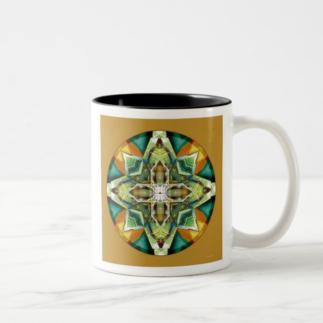 Crystal Mandala 6 Mug (Right)